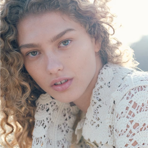 H&M Edition Cream Crochet-look dress - Picture 8 of 8